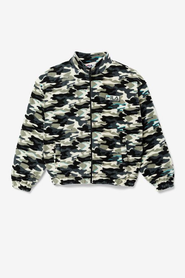 Fila Bunda Panske Čierne - Frantry Camo Vypredaj - Slovakia 37481-XILN